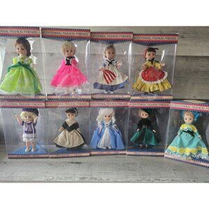 Vtg Bicentennial Fashion Friends Lot 9 Southern Belle Frontier Flapper History